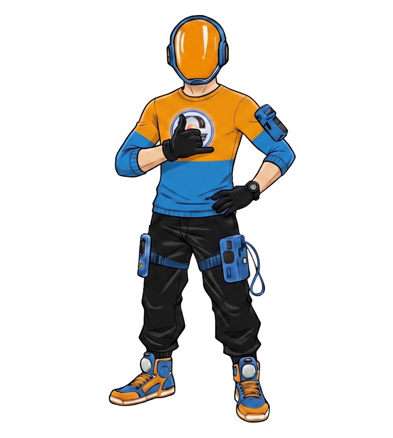 Gadget Galore by BMS' mascot and Ambassador - Gadgetted